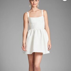 Sachin & Babi NWT Never worn white dress